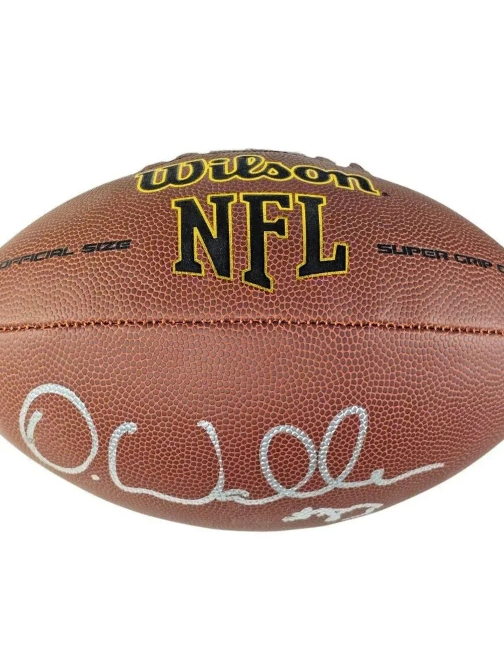 Darren Waller Signed Wilson NFL Football Miami Dolphins Exact Proof COA